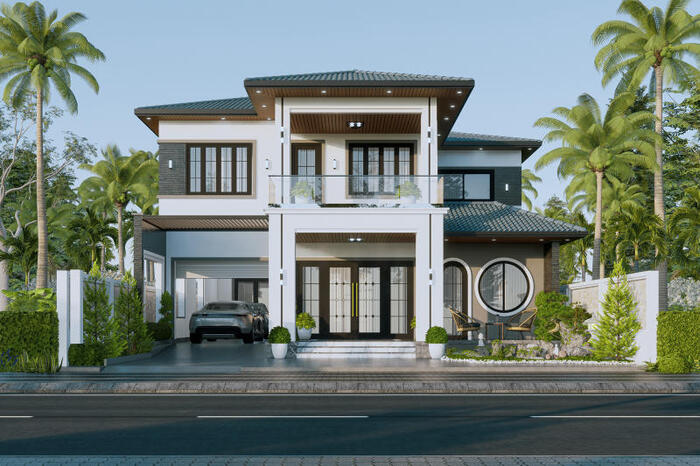 Dịch vụ xây nhà trọn gói 2 tầng quận 12 uy tín, chất lượng